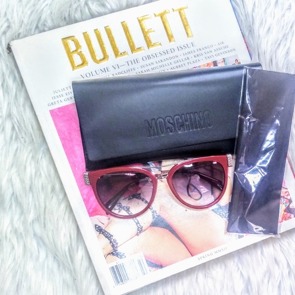 Moschino Accessories - Red Moschino Sunglasses